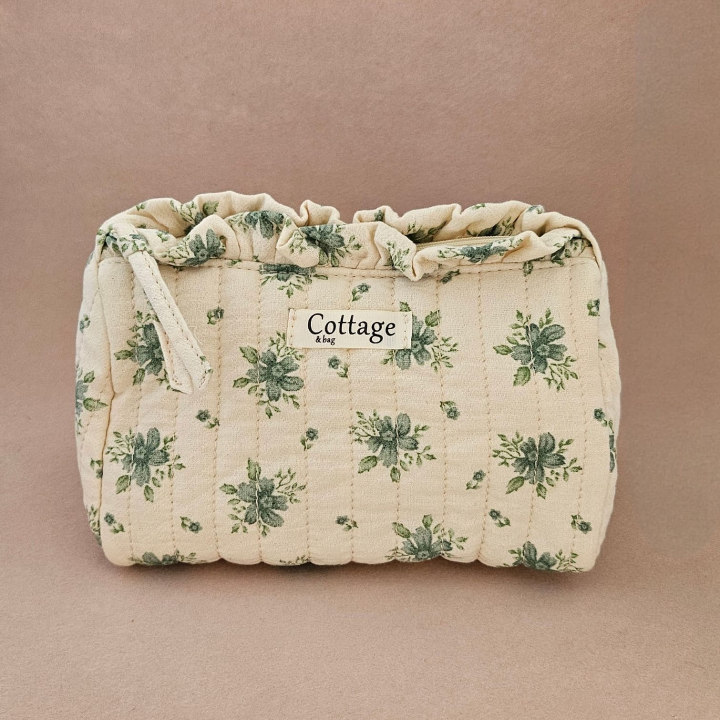 Trousse maquillage froufrou 100 % coton