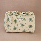 Trousse maquillage froufrou 100 % coton