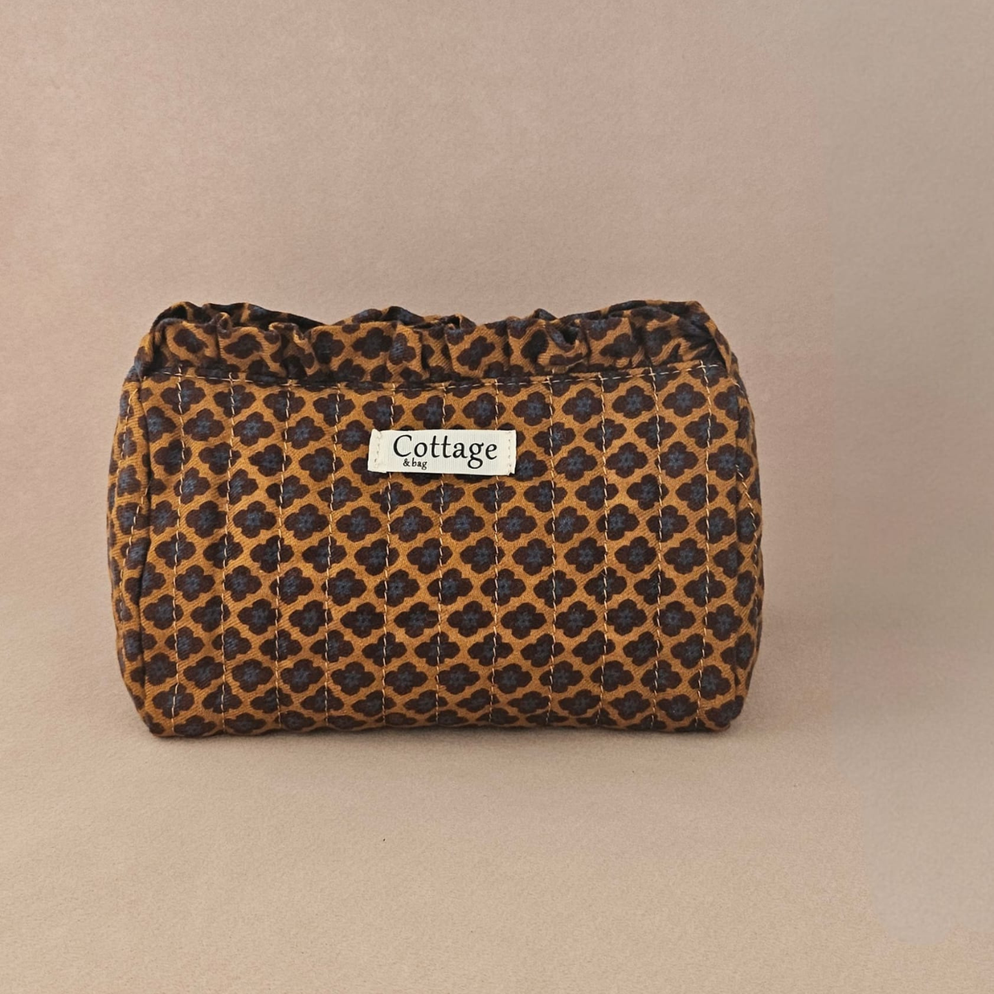 Trousse maquillage froufrou 100 % coton