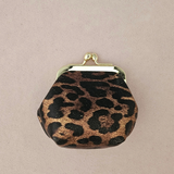 Mini bourse cuir rétro