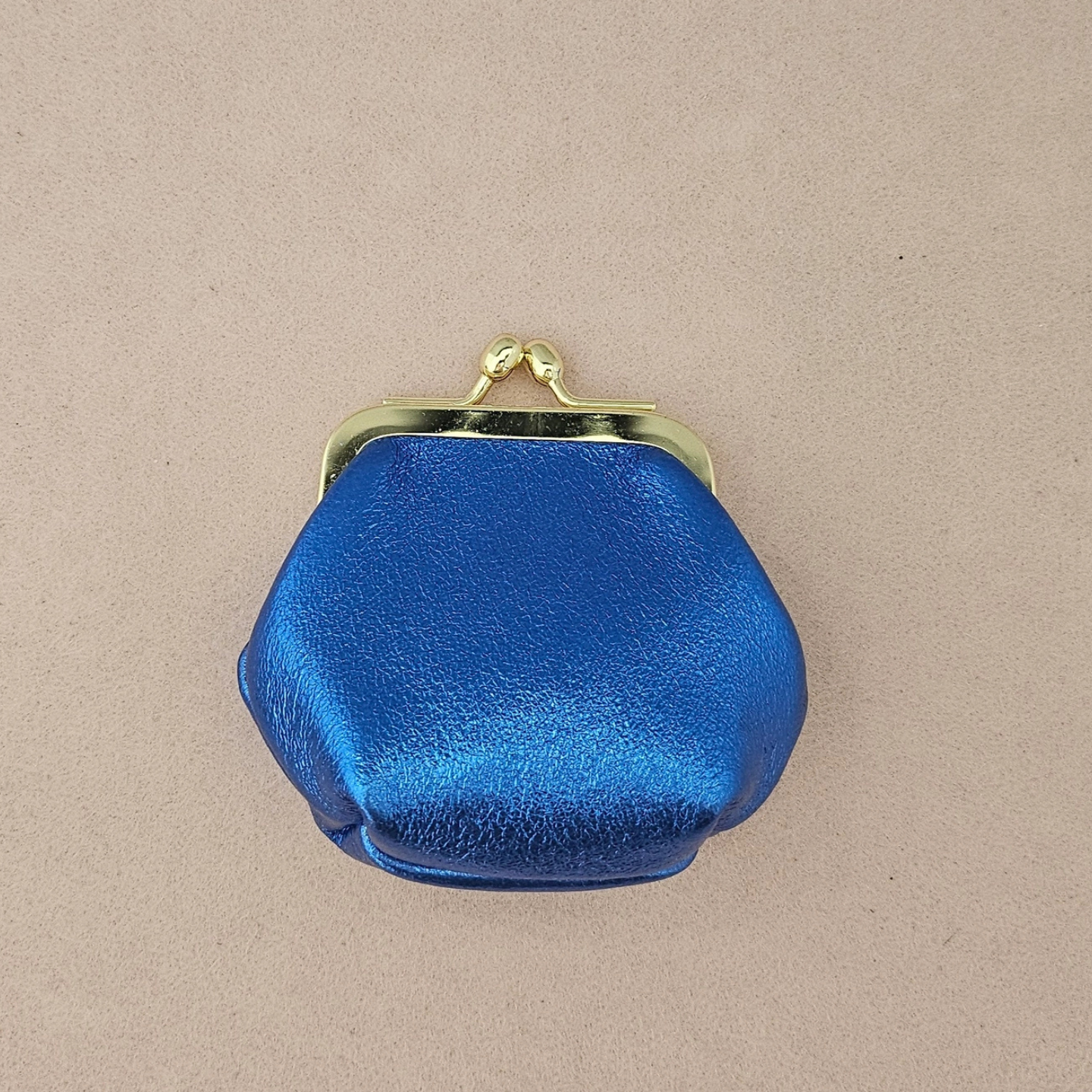 Mini bourse cuir rétro