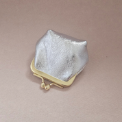 Mini bourse cuir rétro