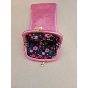 Etui lunette cuir avec fermoir rétro