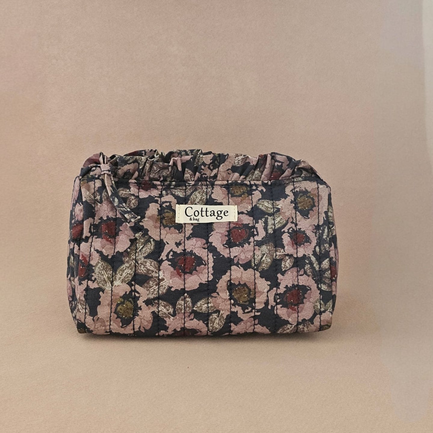 Trousse maquillage froufrou 100 % coton