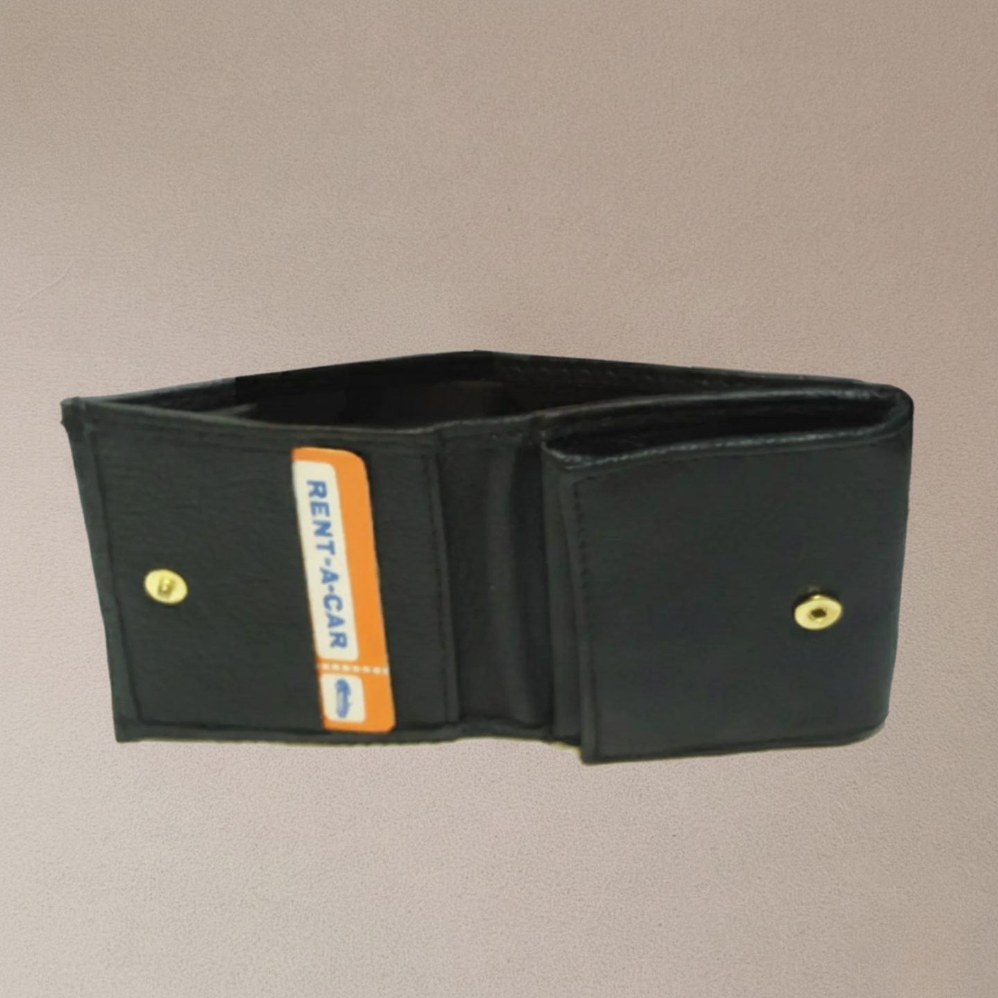 Porte billet cuvette cuir vachette