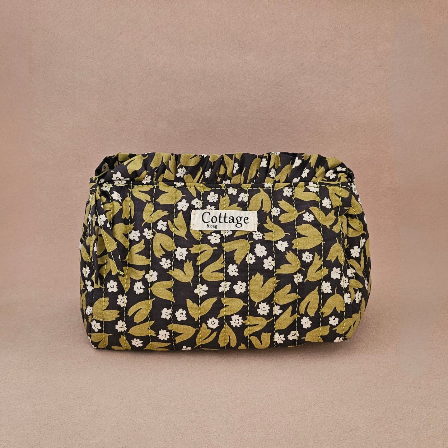 Trousse maquillage froufrou 100 % coton