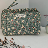 Trousse maquillage froufrou 100 % coton