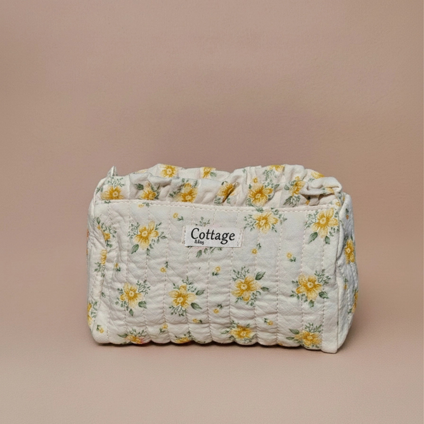 Trousse maquillage froufrou 100 % coton