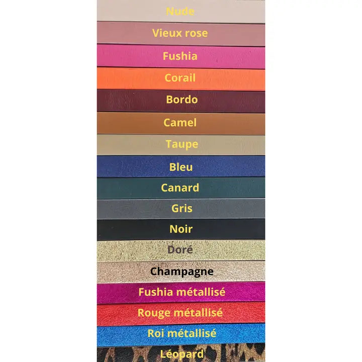 Porte clé cuir