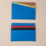 Porte carte en cuir upcyclé