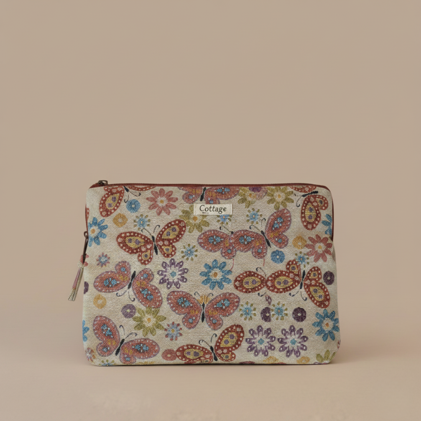 Housse ordinateur jacquard 