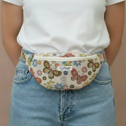 Banane en tissu jacquard