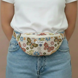 Banane en tissu jacquard