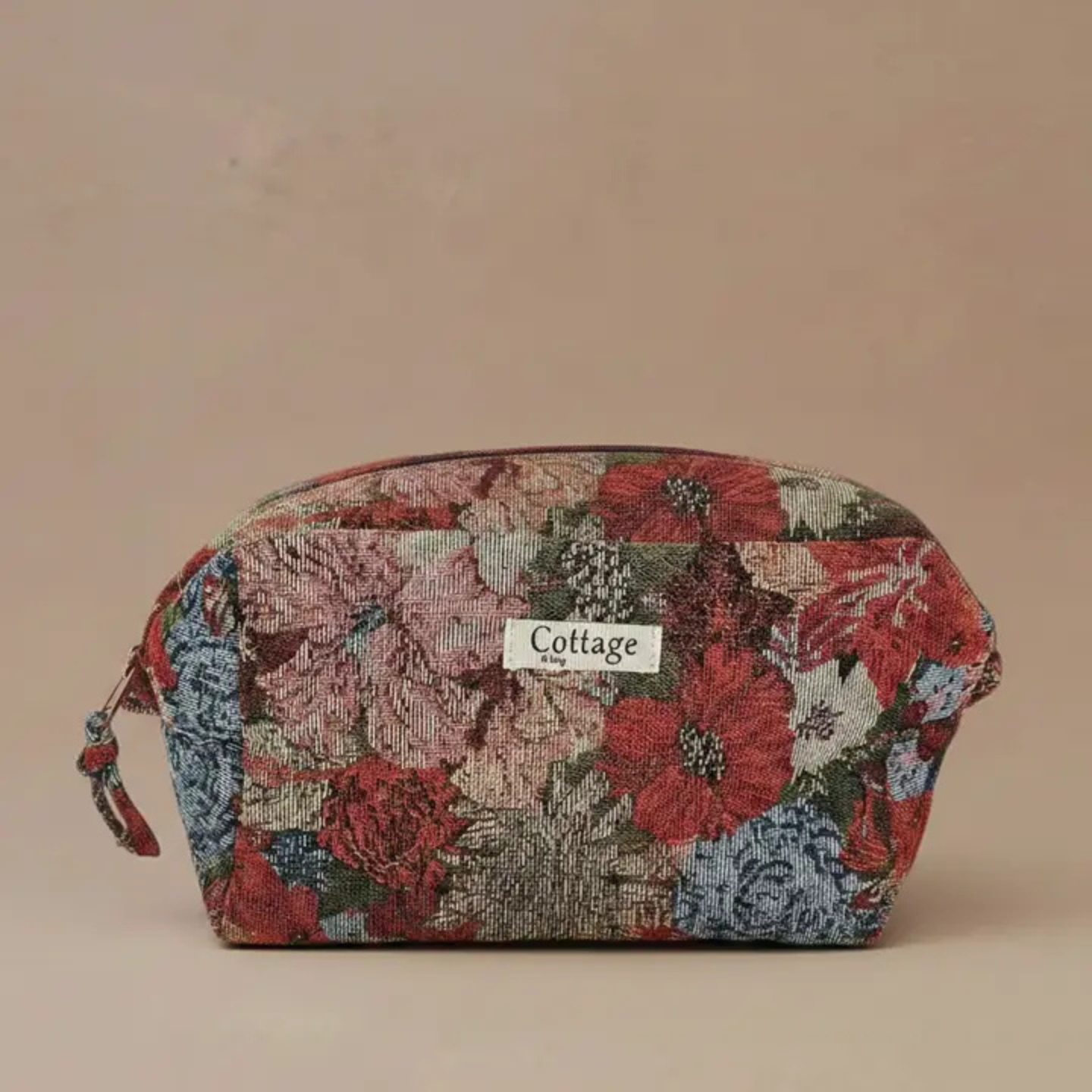 Trousse de toilette tissu jacquard XL