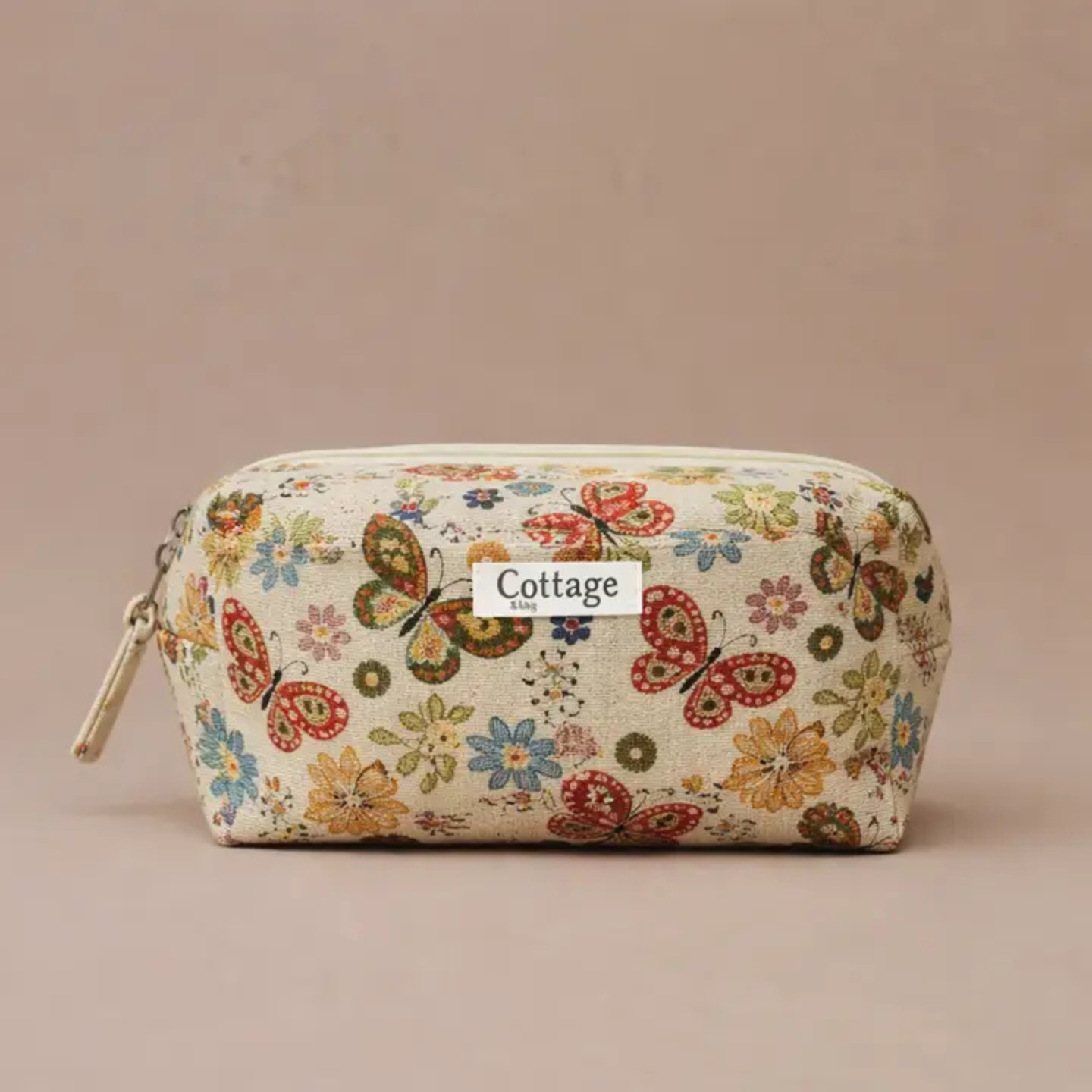 Trousse de toilette tissu jacquard XL
