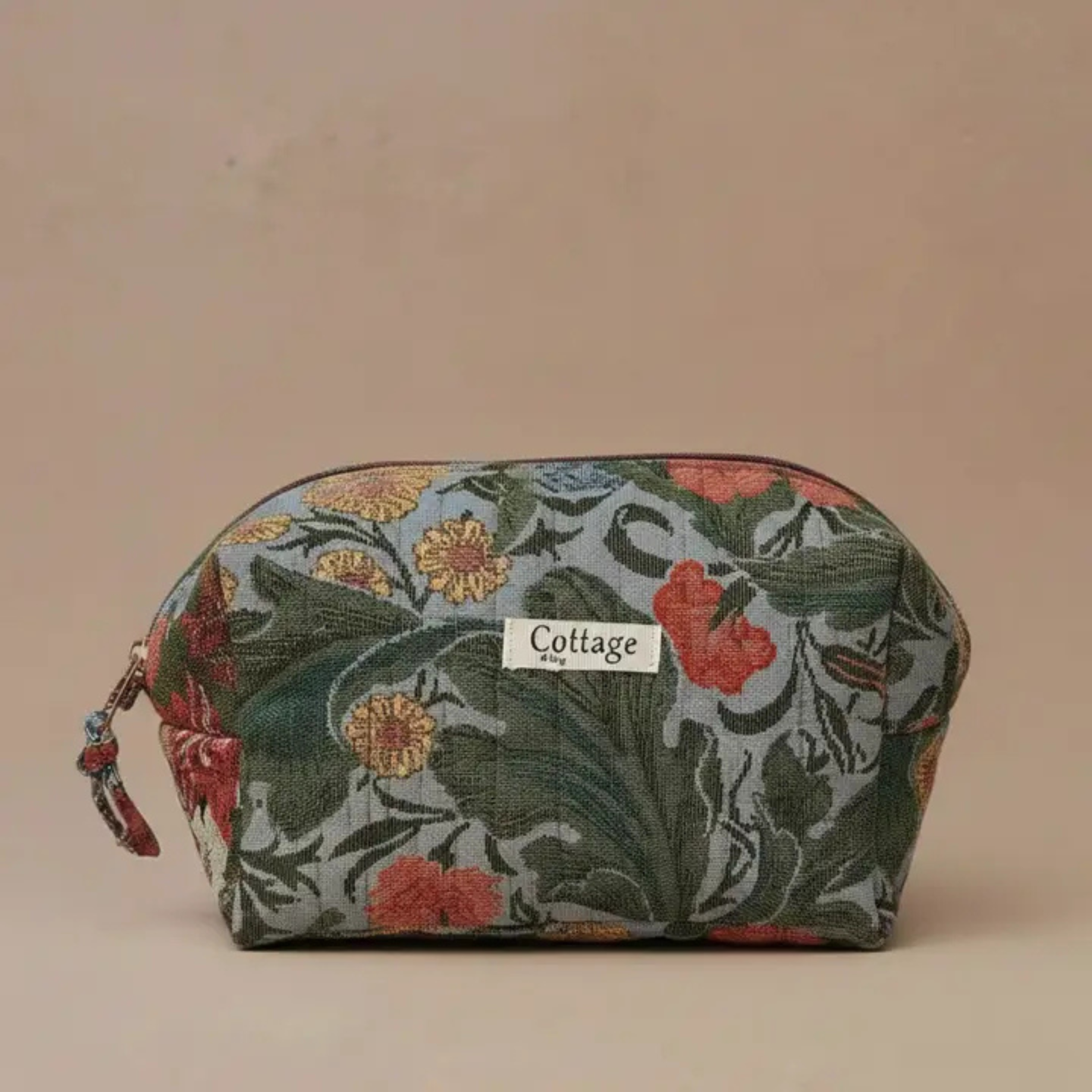 Trousse de toilette tissu jacquard XL