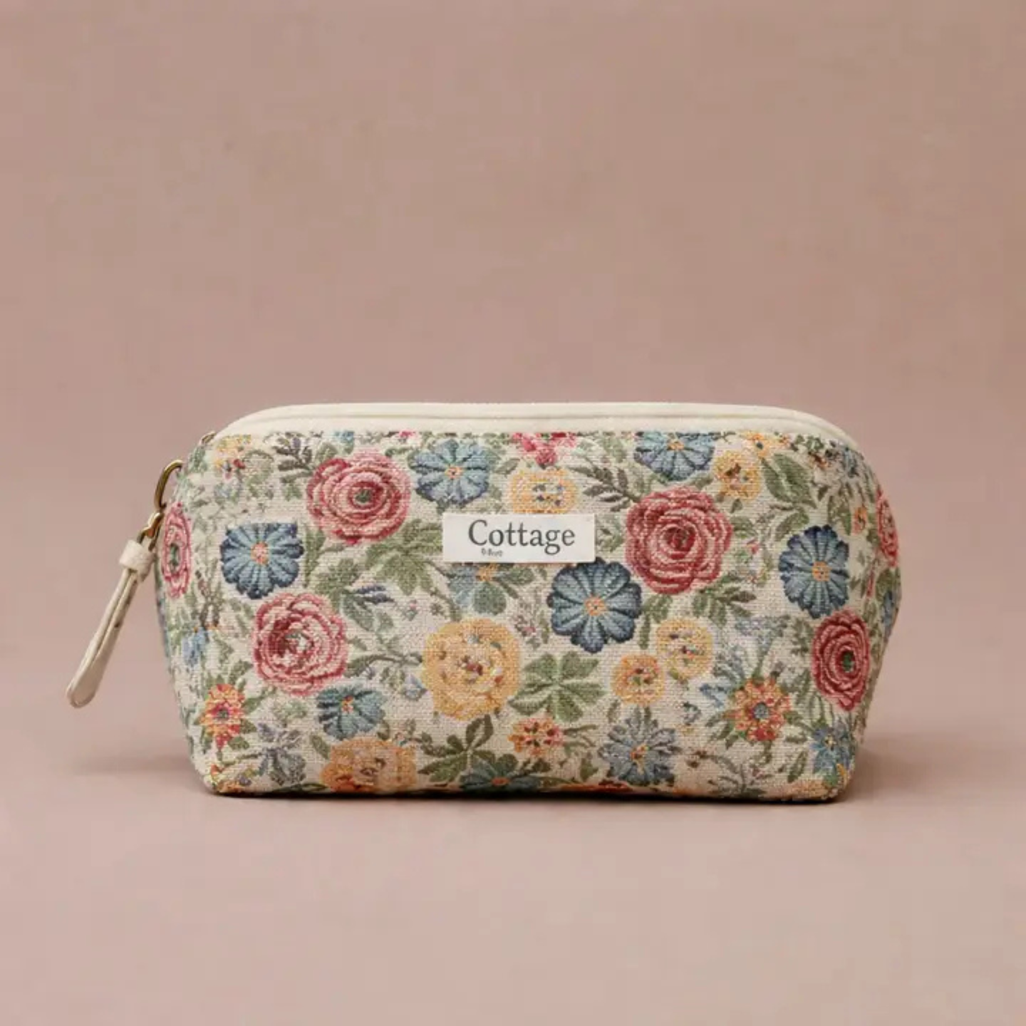 Trousse de toilette tissu jacquard XL
