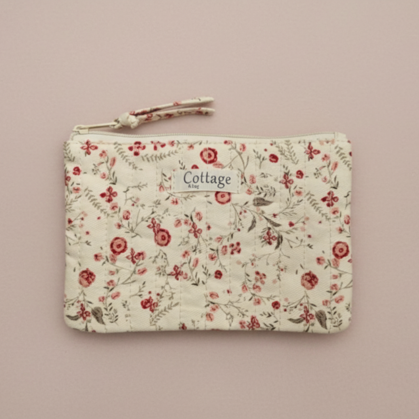 Pochette plate 100 % coton