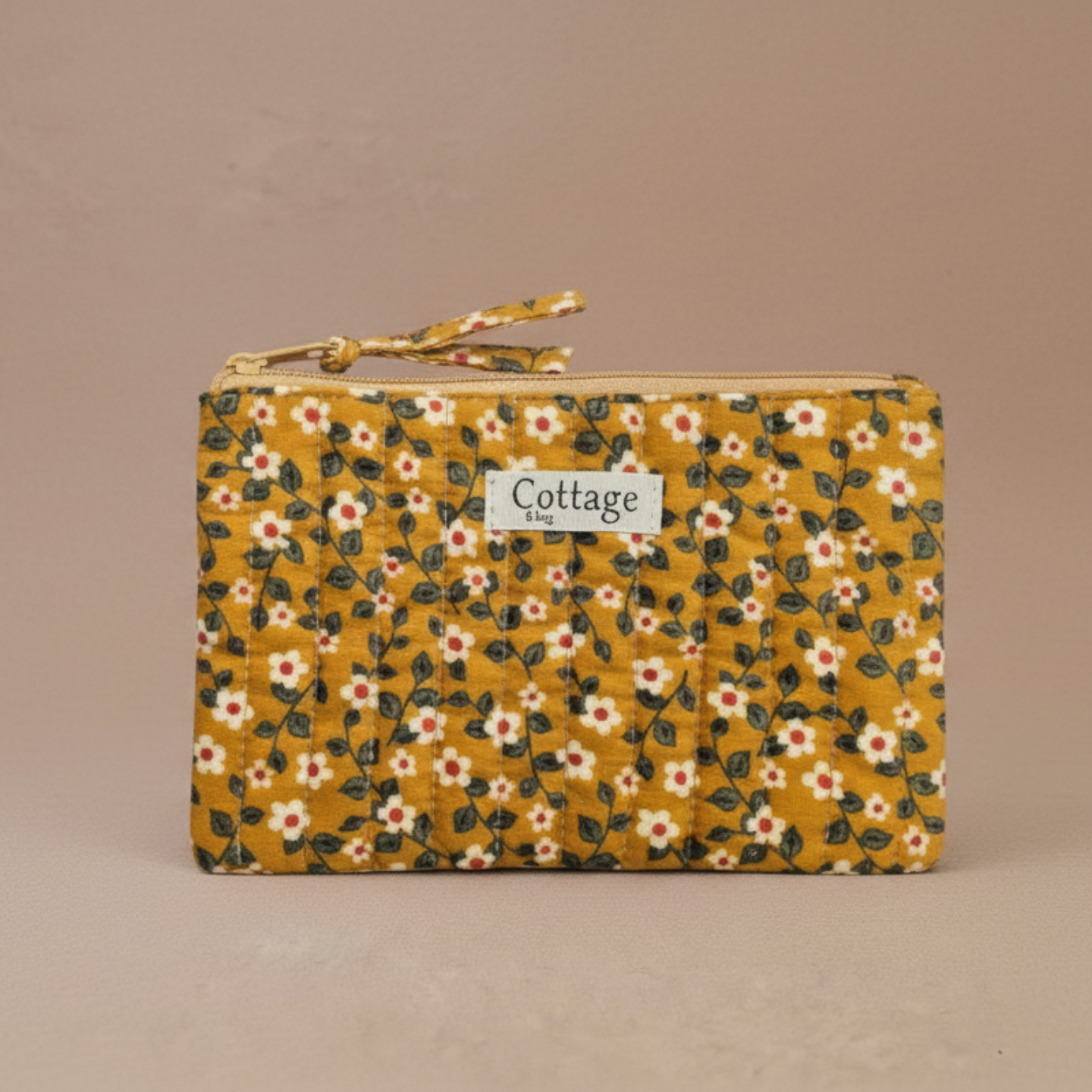 Pochette plate 100 % coton