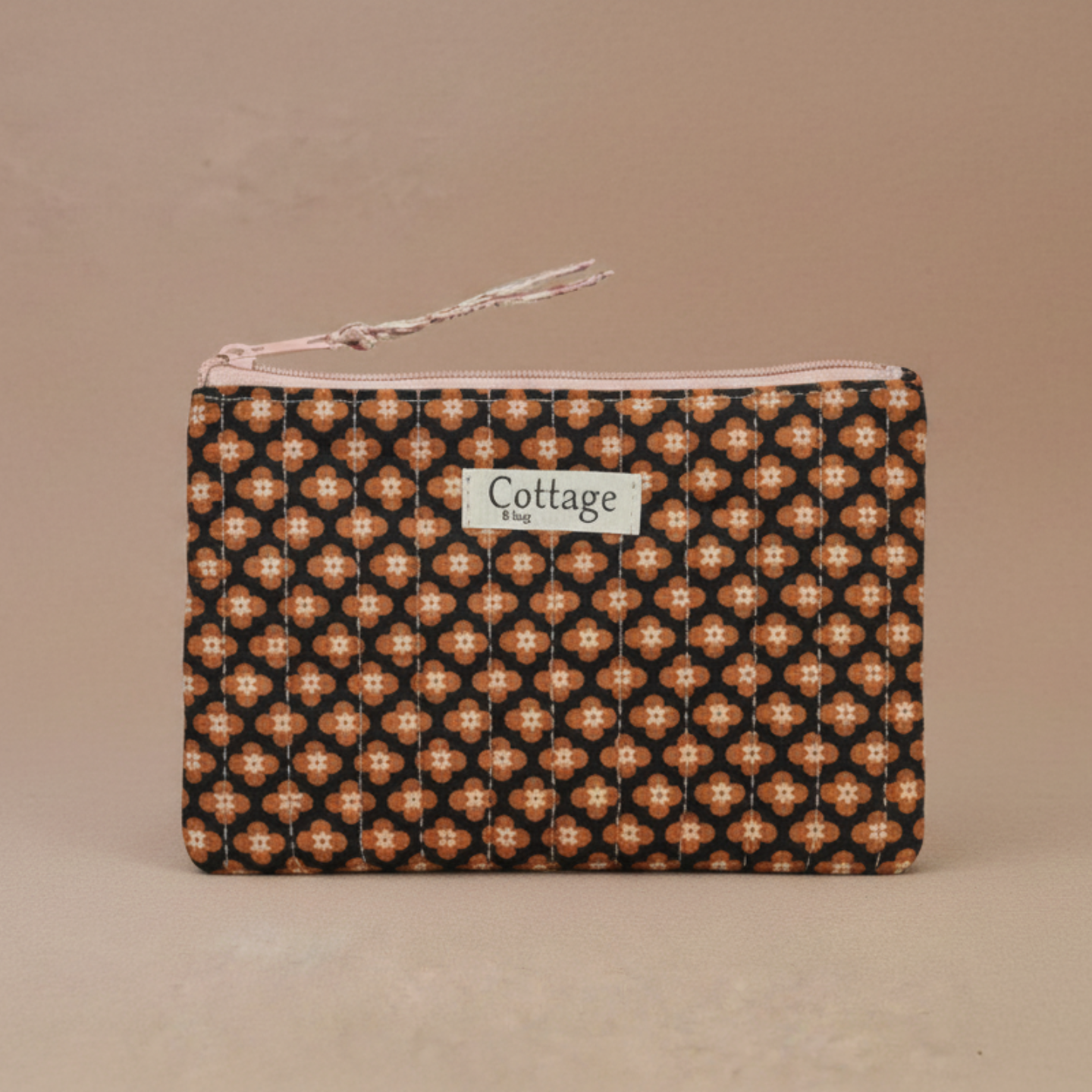 Pochette plate 100 % coton