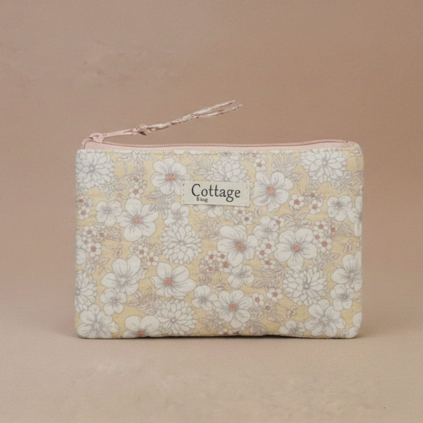 Pochette plate 100 % coton