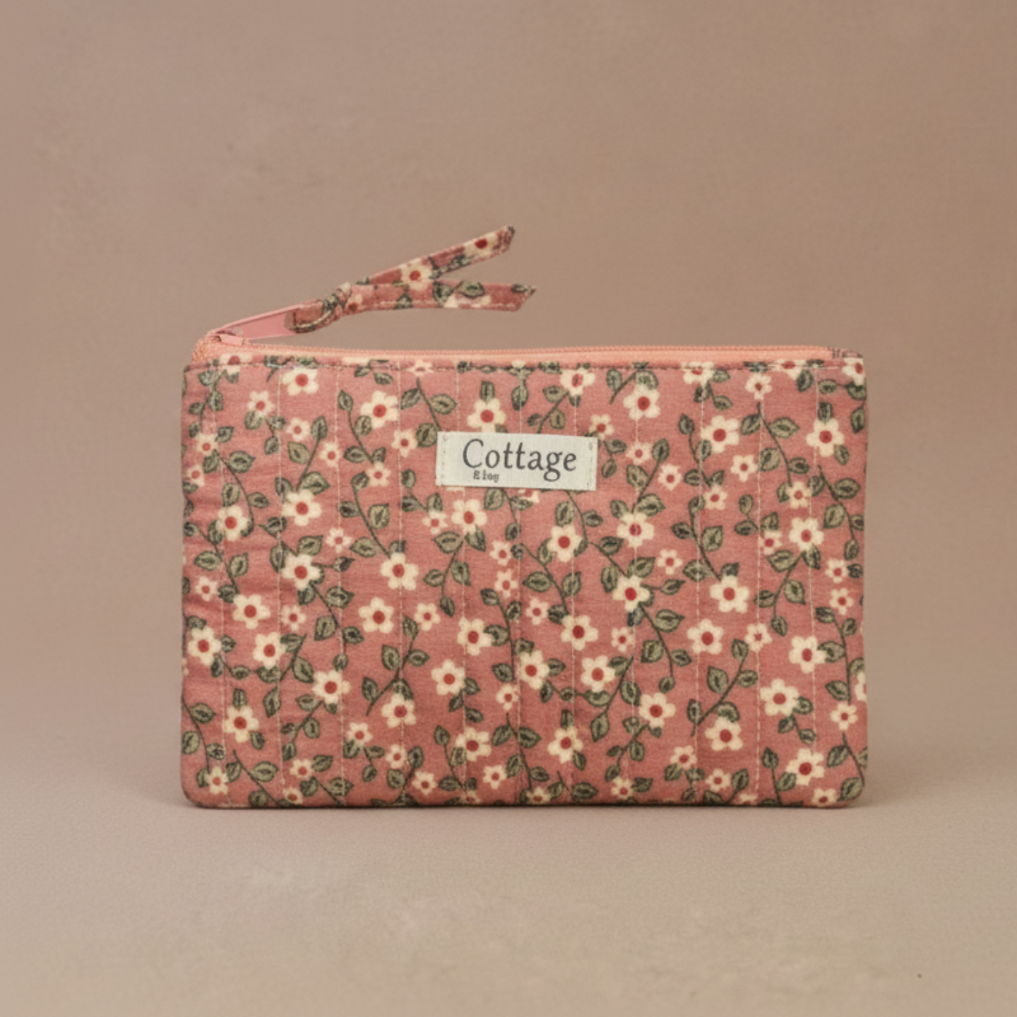 Pochette plate 100 % coton