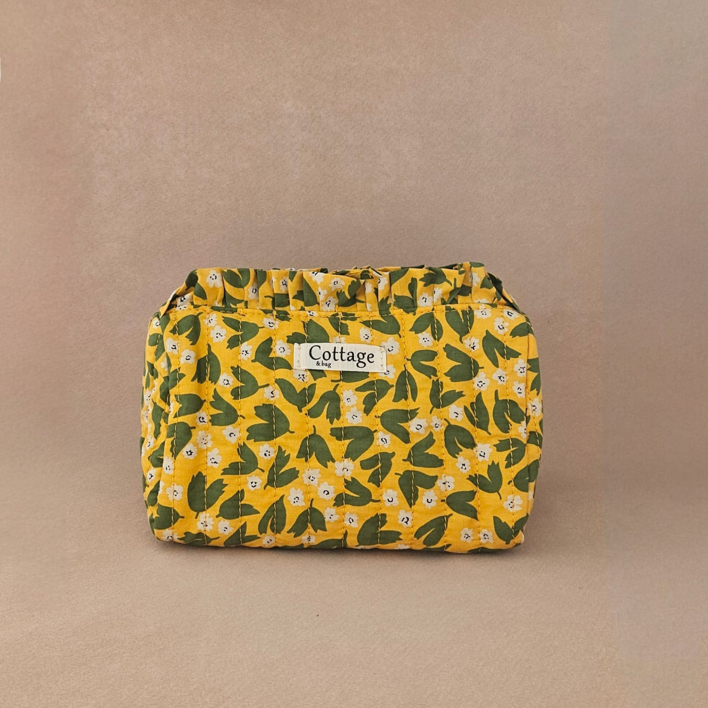 Trousse maquillage froufrou 100 % coton