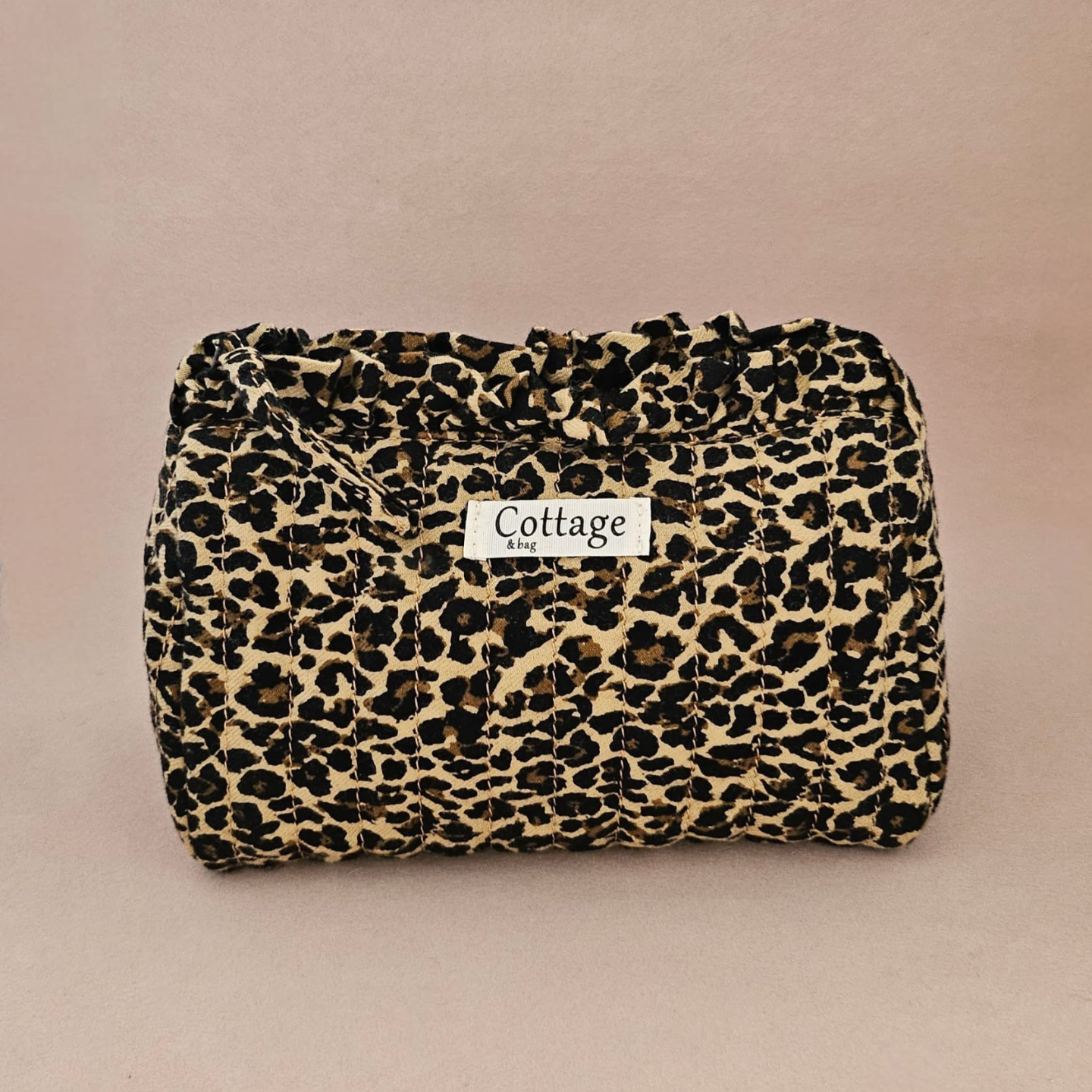 Trousse maquillage froufrou 100 % coton