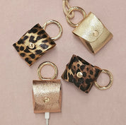 Bijou de sac, porte écouteur cuir
